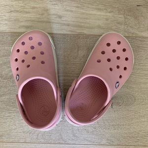 CROCS pink off court clogs
